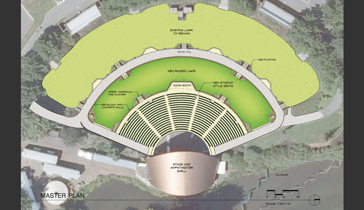 Cuthbert Amphitheater DLA Design